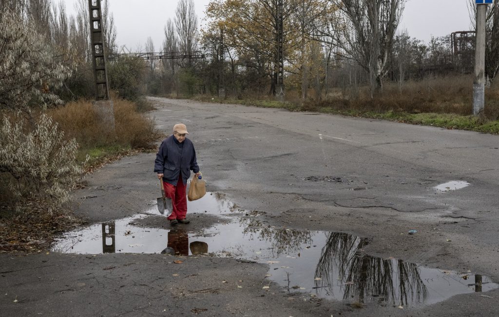 Japan says it will continue to provide support for and stand by the people of Ukraine. (AFP)