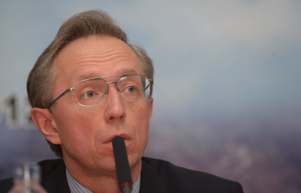 Galuzin was scheduled to speak at the Foreign Correspondents Club of Japan on Friday afternoon. (AFP)
