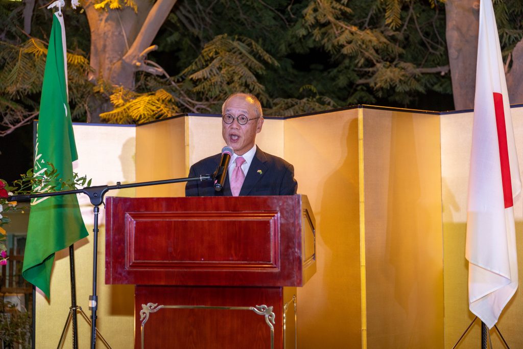 Ambassador Iwai highlighted the contributions of the JSDF to the international community, through their participations to the United Nations’ peacekeeping activities. (Supplied)