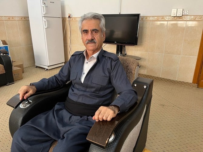 KDPI leader Mustafa Hijri is in hiding following multiple assassination attempts and an Iranian strike in September that destroyed much of his party’s headquarters in Koya. (Supplied)