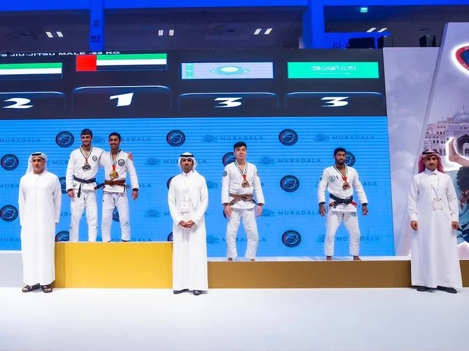 Day 6 of the Jiu-Jitsu World Championship saw more medal for hosts UAE. (Twitter: @uaejjf)