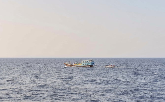 Vessel attacked is Liberian-flagged oil tanker Pacific Zircon operated by Singapore-based Eastern Pacific Shipping, which is a company owned by Israeli billionaire Idan Ofer. (File/AP)