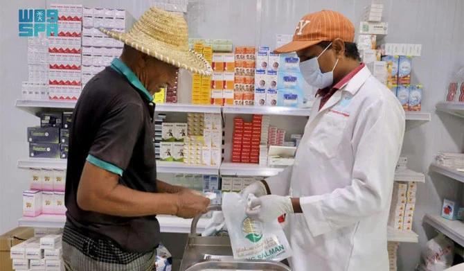 KSrelief continues humanitarian aid operations in Yemen. (SPA)