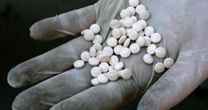 Jordanian security forces have seized 30,000 Captagon pills in the last two days. (Reuters/File)