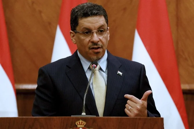 Foreign Minister of Yemen's internationally-recognised government Ahmed Awad bin Mubarak. (File/AFP)