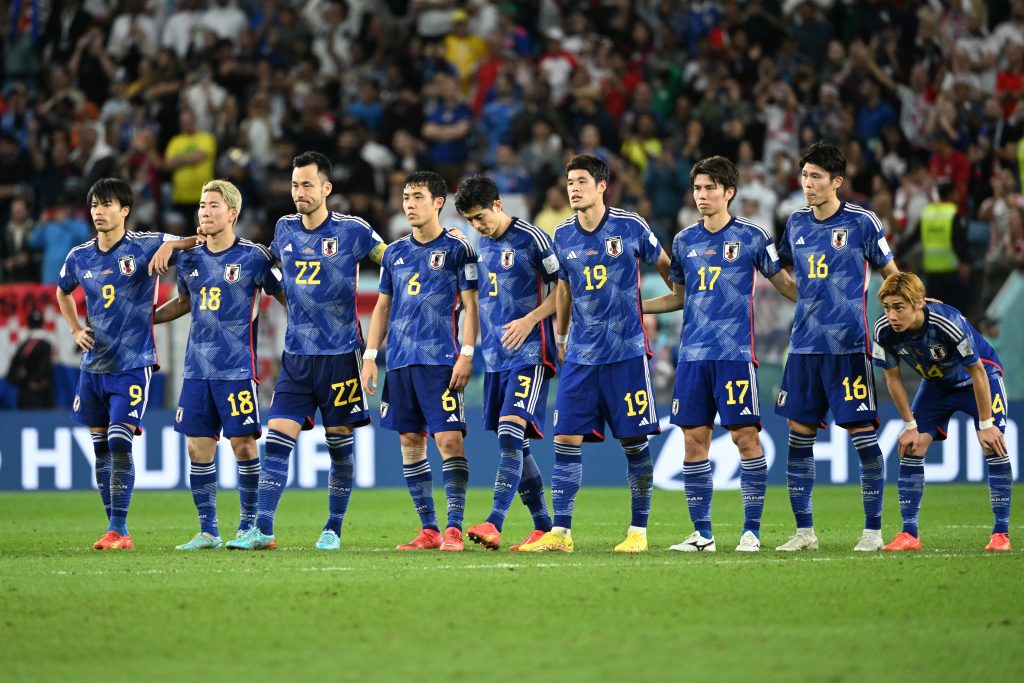 Fans of both sides chanted throughout the match, and Japanese supporters shouted 