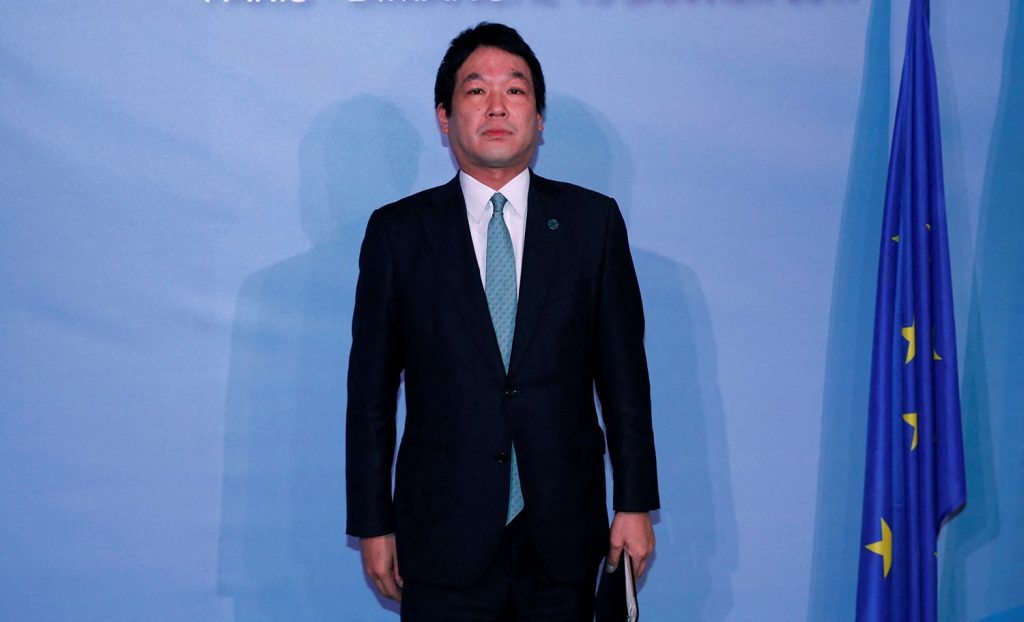 Kentaro Sonoura is considering quitting parliament. (AFP)