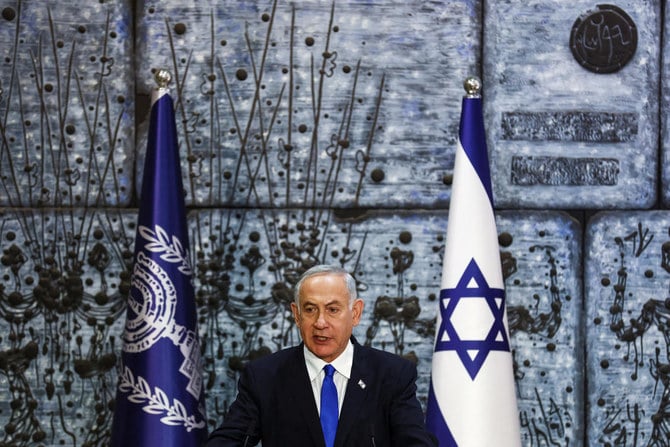 Benjamin Netanyahu, Israel’s longest-serving premier, whose victory in a November 1 election set him up to retake power after just 14 months in opposition. (Reuters)
