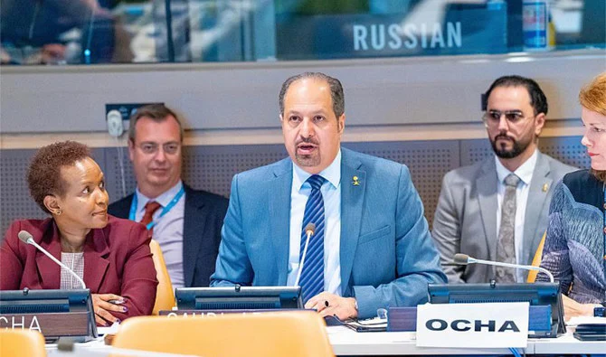 Aqil Al-Ghamdi, who chaired the meeting, said the OCHA will have to confront greater challenges in 2023. (SPA)