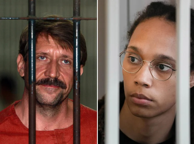 Viktor Bout was released by the US government in exchange for basketball star Brittney Griner’s freedom from Russian jail. (AP)