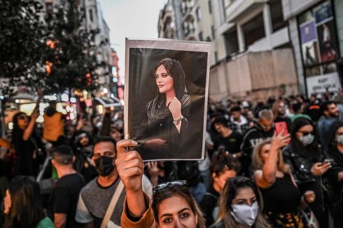 Protests have swept Iran since Mahsa Amini, a 22-year-old Iranian Kurd, died after her arrest for alleged breach of strict dress code. (FIle/AFP)