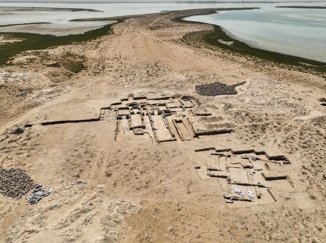 The discovery of an ancient Christian monastic site on Siniyah Island, off the coast of Umm Al-Quwain in the UAE, paints a picture of a thriving community. (Reuters)