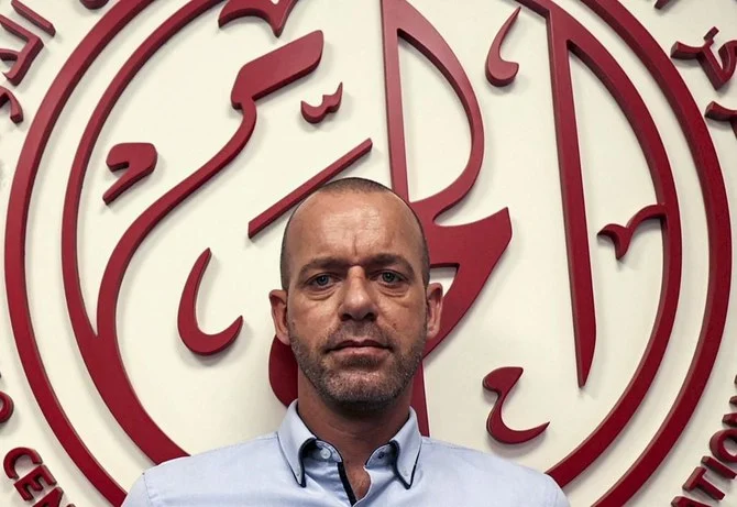 Above, French-Palestinian lawyer Salah Hamouri was expelled on Sunday morning from Israel. (AFP file photo)