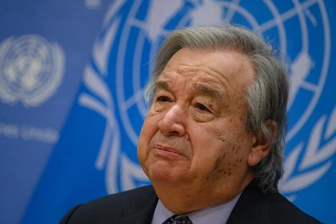 UN Secretary-General Antonio Guterres. (AFP)