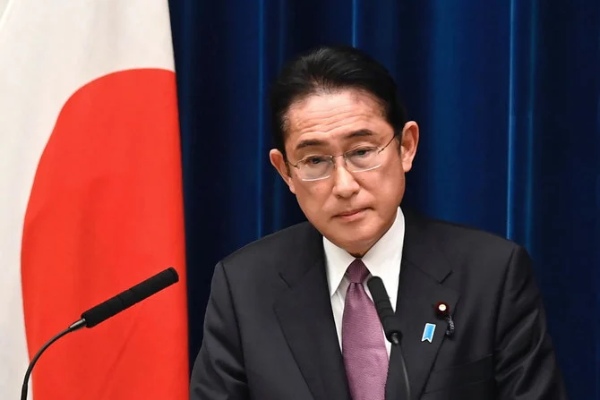 Japan Prime Minister Fumio Kishida announced last week $320-billion defense plan, making it the world’s third-biggest military spender after the US and China. (AP)