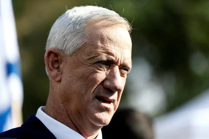 “In two or three years, you may be traversing the skies eastward and taking part in an attack on nuclear sites in Iran,” Defense Minister Benny Gantz told graduating air force cadets in a speech. (File/Reuters)