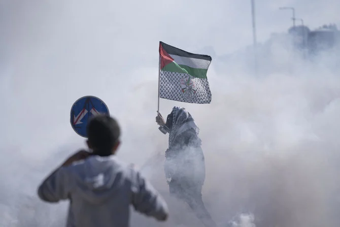 The request for a court opinion on Israel’s occupation of the Palestinian territories was made in a resolution adopted by the General Assembly with 87 votes in favor. (AP)