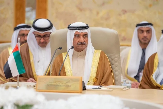 Gulf leaders attend a summit with Chinese president Xi Jinping on Friday. (Twitter:@spagov)