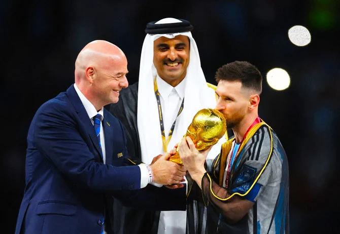 A Lionel Messi-led Argentina won the first FIFA World Cup in the Middle East on Sunday. (Reuters)