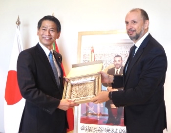 Japan’s State Minister for Foreign Affairs YAMADA visited Morocco and Algeria. (mofa)