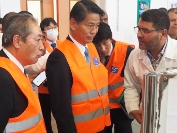 Japan’s State Minister for Foreign Affairs YAMADA visited Morocco and Algeria. (mofa)