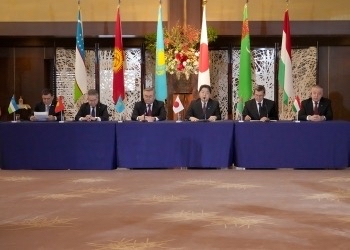 Foreign Ministers of Japan and five Central Asian countries affirmed the importance of mutual cooperation as partners. (ANJ)