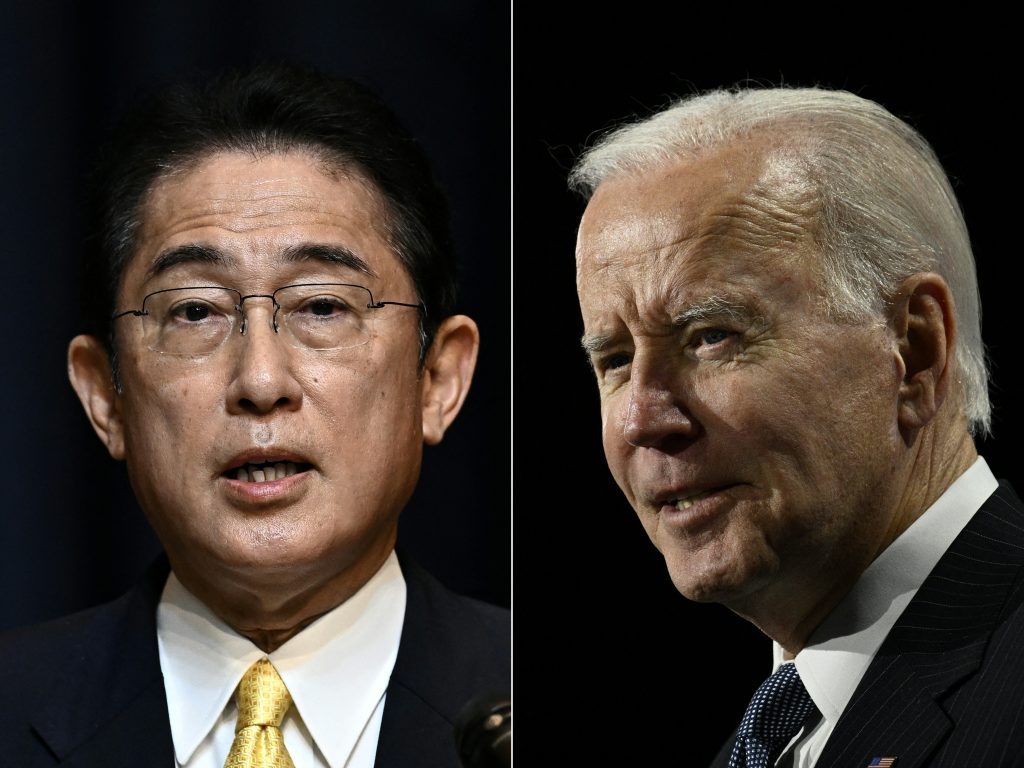 It will be the first time for Kishida to visit the White House. (AFP)
