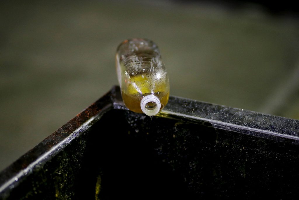 At present, however, overseas companies are ahead in procuring used cooking oil from Japan. (AFP)