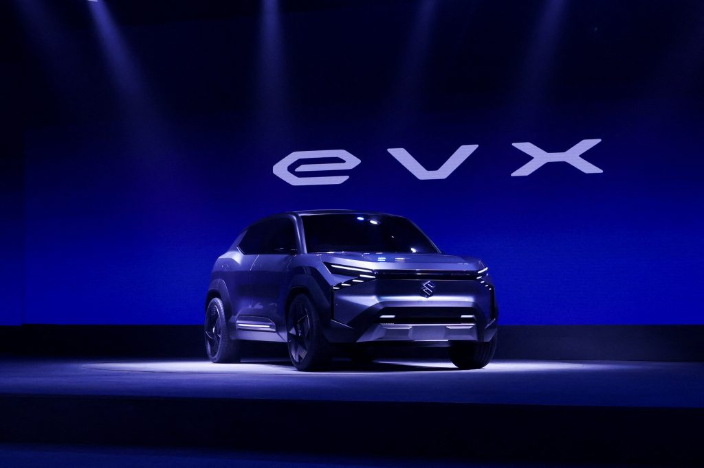 The Maruti Suzuki electric concept SUV. (File/Reuters)