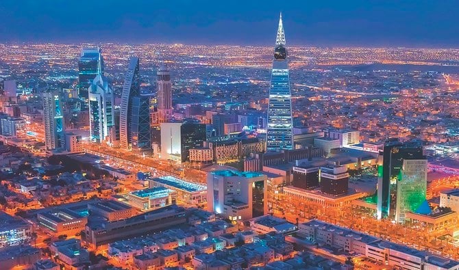 A general view of Riyadh city. Saudi Arabia’s Small and Medium Enterprises General Authority, also known as Monsha’at, is fueling the growth of the SME sector in the Kingdom. (Shutterstock)