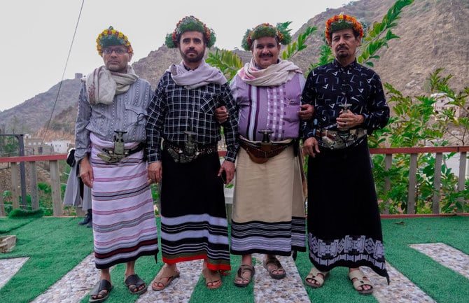 The media trip, organized by the Khieer Saudi Arabia endowment body, saw journalists taken to visit coffee farms in the Faifa and Bani Malik areas. (AN photos by Huda Bashatah)
