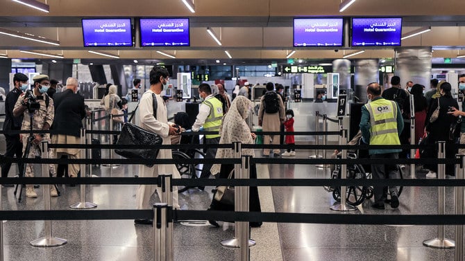 The testing requirement is imposed on all travelers regardless of vaccination status (AFP)