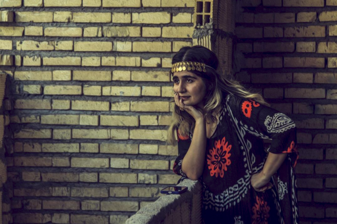 Prominent female Iranian activist Sepideh Qolian. (Instagram/@sepide_qoliyan)