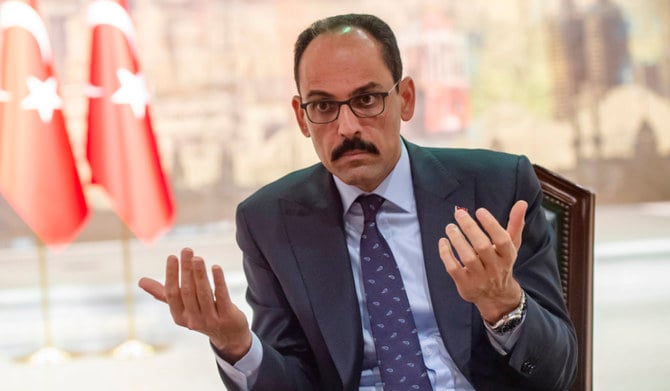 Turkiye’s Presidential Spokesperson Ibrahim Kalin. (AFP file photo)