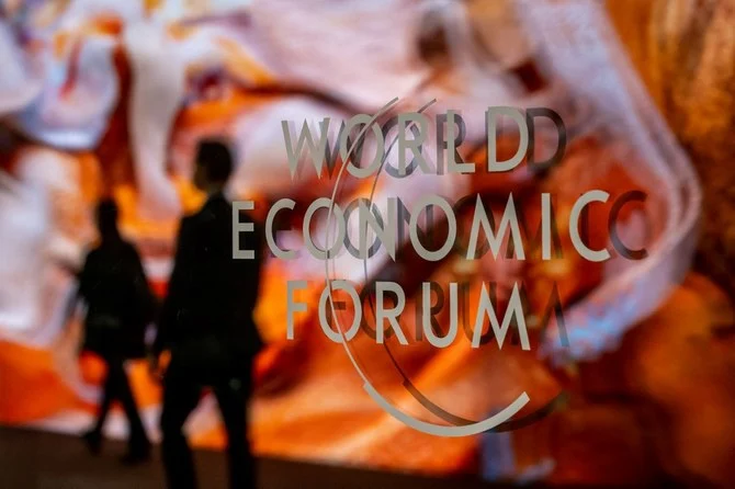 World Economic Forum (WEF) at the Congress centre on the opening day of the World Economic Forum (WEF) annual meeting in Davos (AFP)