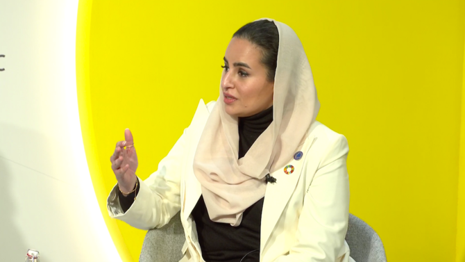 Fostering collaboration and a human-centric approach in the digital economy is key to the sector’s future transformation, Deemah AlYahya, Saudi Arabia’s Digital Cooperation Organization secretary-general said at WEF 2023. (Screenshot/WEF)