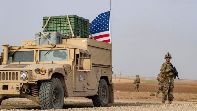 US forces on patrol in northern Syria in December 2022. (AFP file photo)