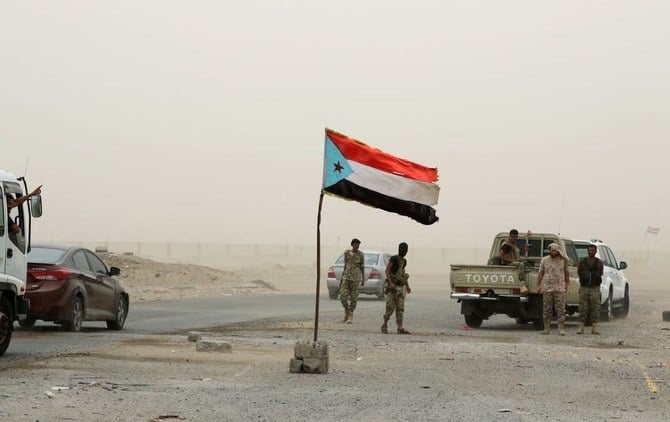 Security Belt Forces in Aden, Yemen, Aug. 8, 2019. (Reuters)