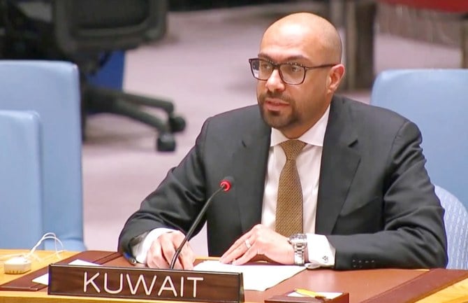 Kuwait’s first secretary Fahad Mohammed Hajji. (KUNA)