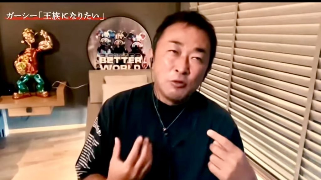 GaaSyy speaks during an interview at an internet TV site called NewsPicks. (ANJ)