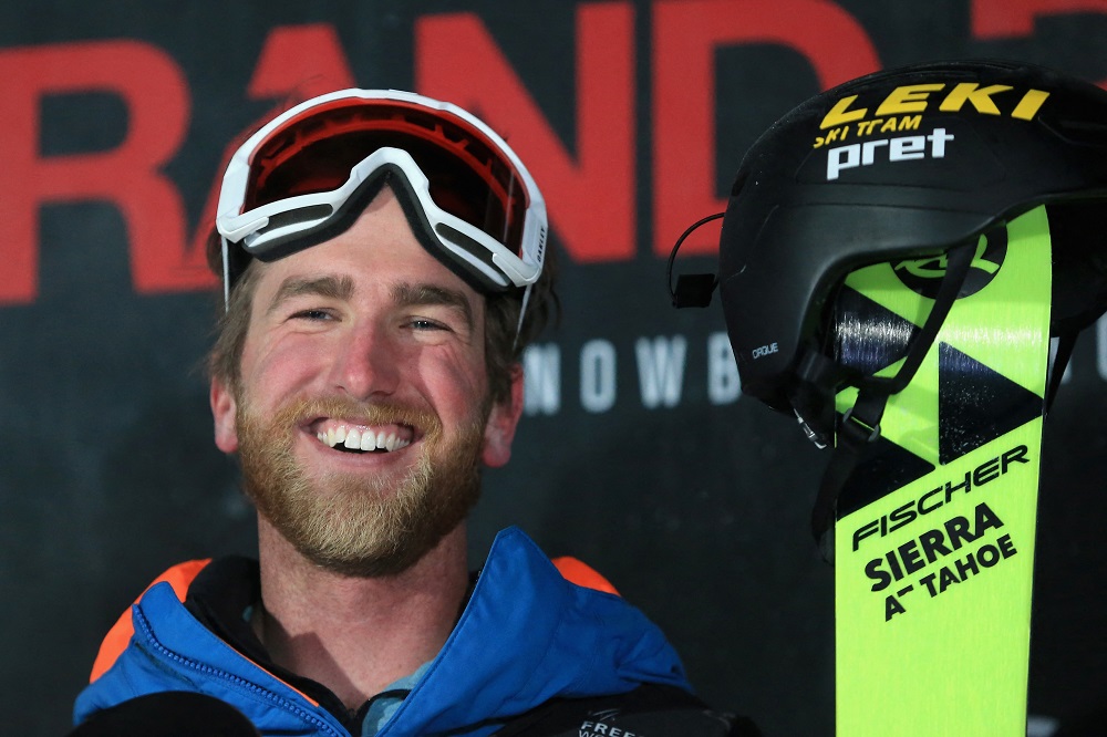 Former American professional skier Kyle Smaine was one of the two who passed away following an avalanche in Japan. (AFP/file)