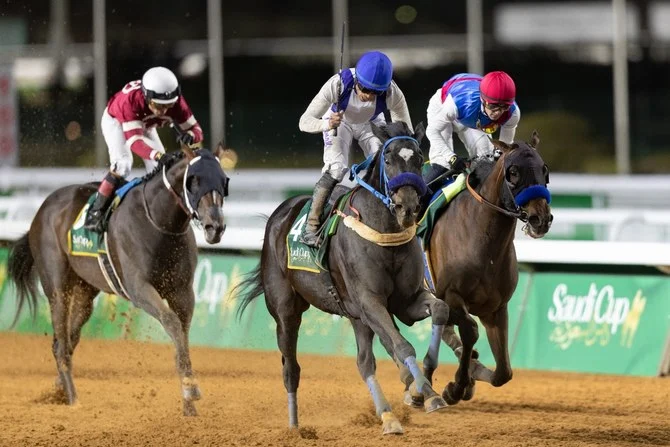 The 2023 Saudi Cup has attracted over 1,400 horses from 22 countries, with 600 entries from overseas. (Supplied)