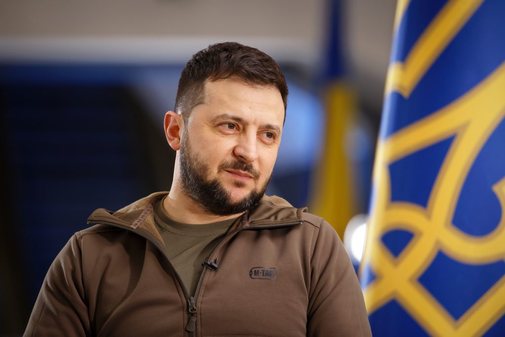 Volodymyr Zelenskyy has voiced his expectations for advancing security cooperation with Japan. (Shutterstock)