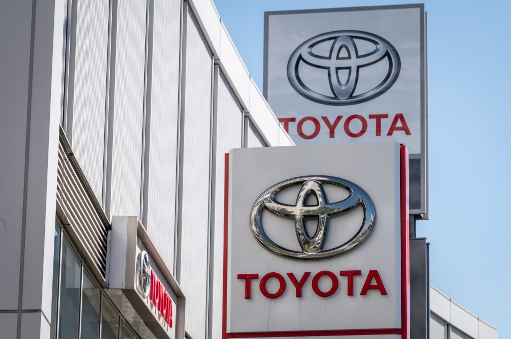 Toyota incurred the profit drops as a boost from the yen's weakening was more than offset by the negative impact of higher materials prices. (AFP)