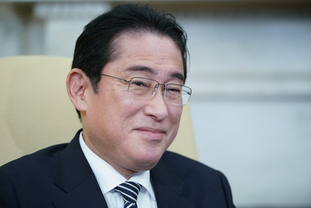 Kishida vowed to make all-out efforts to resolve the country's decades-old territorial issue with Russia. (AFP)