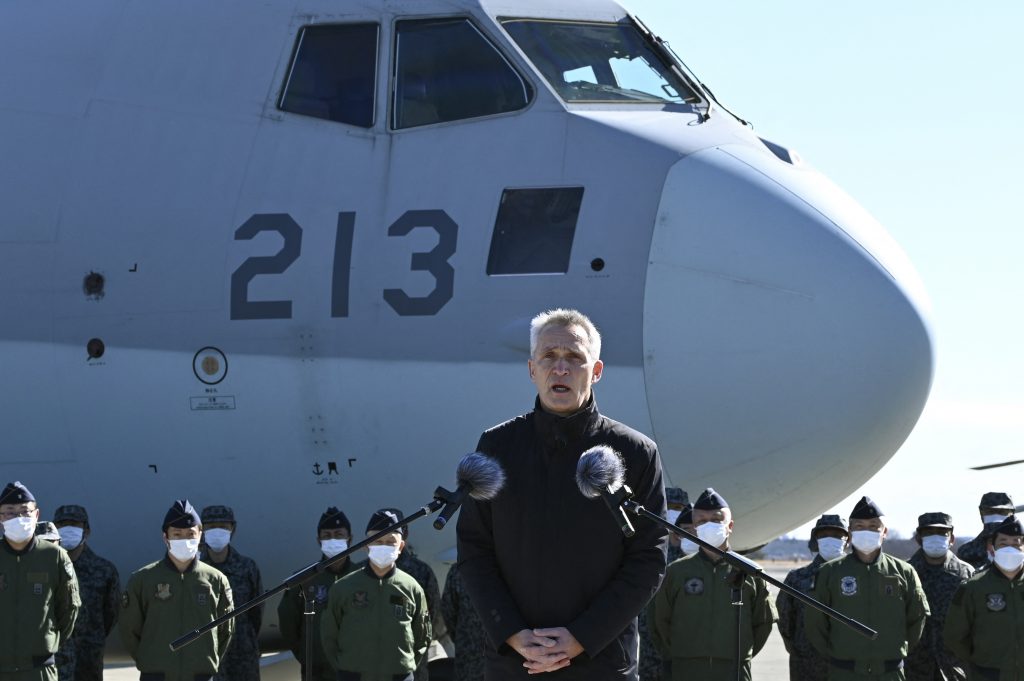 Stoltenberg stressed that Russia's war was a global problem that also affected the security landscape of Asia. (AFP)