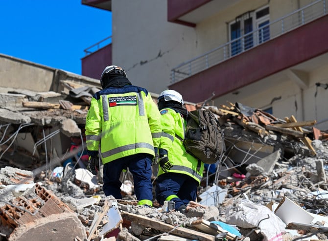 As part of its ‘Gallant Knight/2’ operation, UAE has dispatched 134 rescuers to help in the search for survivors in quake-hit Turkiye and Syria. (WAM)