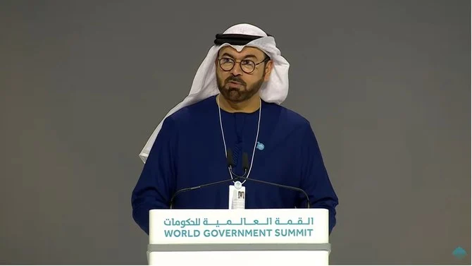 UAE Minister of Cabinet Affairs and WGS Chairman Mohammed Abdullah Al-Gergawi noted that in recent years there had been several events that had led to unexpected costs. (Twitter: @DXBMediaOffice)