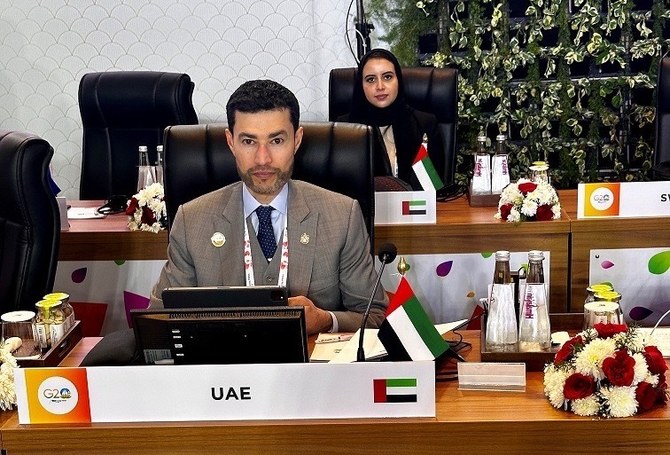 UAE Minister of State for Financial Affairs Mohamed bin Hadi Al Hussaini. (WAM)