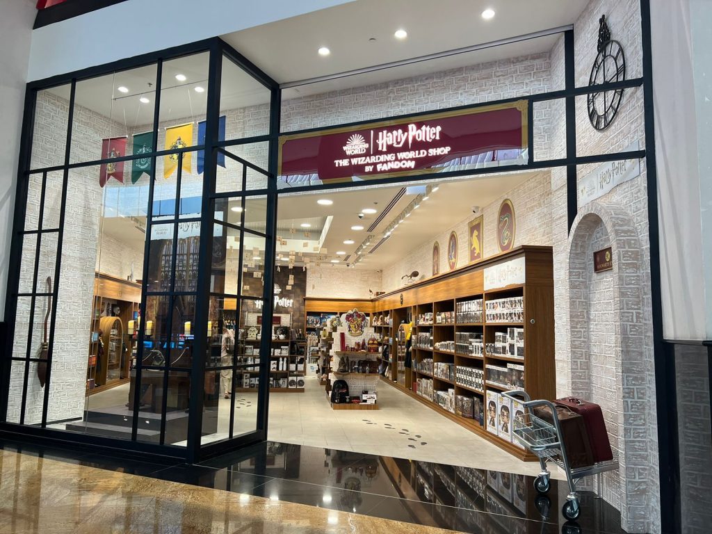 Wizarding World Shop by Fandom now in Dubai’s mall of the emirates. (ANJ)
